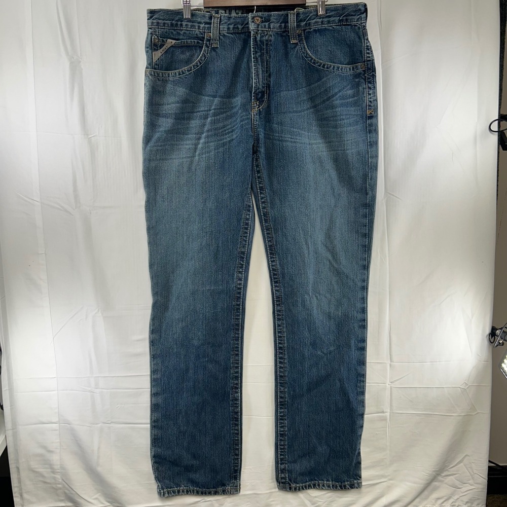 Ariat M2 Relaxed Boot Cut Jeans Mens 38x36 Medium Wash Denim 10011746